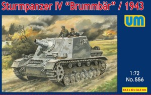 Unimodels 1:72 UM556 Sturmpanzer IV Brummbar, 1943