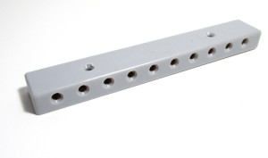 4191GR Verteilerleiste 20 Anschlüsse - grau - gebraucht   (Z29/3)