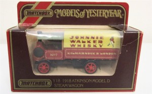 Matchbox Y-18 1918 Atkinson Model D Steamwagon "Jonnie Walker" (2790)