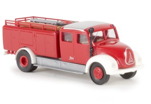 Brekina 1/87 42245 Magirus Mercur TLF 15  rot, weiss,  - NEU