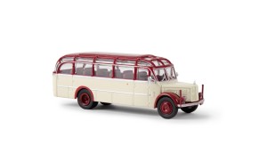 Brekina 1/87 58085 Gräf & Stift 120 OGL hellbeige, dunkelrot, Glockner Bus,  - NEU