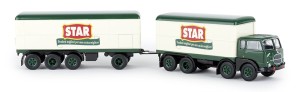 Brekina 1/87 58433 Fiat 690 Millepiedi Kofferzug 1960, Star,  - NEU